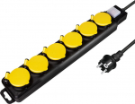 Logilink power strip 6-fach,6xCEE 7/3, m.Schalter,Outdoo