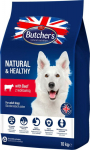 BUTCHER'S Natural&Healthy with beef - dry dog food - 10 kg