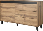 Cama MEBLE Cama chest of drawers NORD wotan oak/antracite