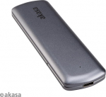 Akasa Portable M.2 SATA/NVME SSD auf USB-C 3.2 Gen 2