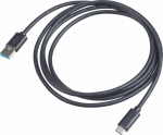 Cable USB Akyga USB-A - USB-C 1.8 m Czarny (AK-USB-29)