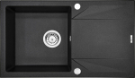 Sink Deante 1-chamber with Evora drainer graphite (ZQJ 2113)