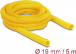 Delock Geflechtschlauch - 5 m - Gelb
