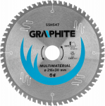 Graphite Circular saw blade, widiowa, 216 x 30 mm, 60 teeth (55H547)