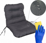 Hobbygarden PILLOW NATALIA GRAPHITE