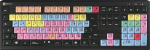 Logickeyboard ASTRA 2 - Full size (100%) - Kabelgebunden - USB - scissor switch - QWERTZ - Schwarz