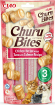 INABA Churu Bites Chicken with tuna and salmon - cat treats - 3x10 g
