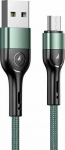 Kabel USB Usams USB-A - microUSB 1 m Green (6958444913001)