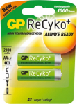 GP Batteries Aku AA 1.2V 2100mAh NiMH GP ReCyko +Pro Blister