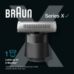 Braun Series X - replacement blade