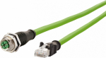 METZ CONNECT Netzwerkkabel - 8-pole M12 (R)