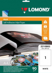 Lomond Self Adhesive Inkjet Photo Paper Matte A4, 25 sheets