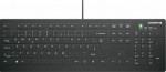 CONTOUR ACTIVE KEY Keyboard AK-C8112 Medical corded sealed [DE] black IP68 kabelgebunden, fully sealed, IP68