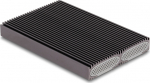 Delock Speichergeh&auml;use - external, dual combo, toolfree - M.2 - M.2 Card (PCIe NVMe & SATA)