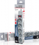 Gembird SPG3-B-15C surge protector 5 AC outlet(s) 4.5 m