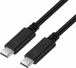 Kabel USB Art USB-C - USB-C 2 m Czarny (ZASART AZ-C-U38W2)
