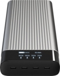 Targus BATTERY PACK WITH OLED DISPLAY, 245W USB-C 100WH METAL
