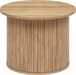 Atmosphera Round coffee table spool COLVA, &Oslash; 60 cm