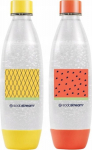 SodaStream Fuse Water Pomelo 2 x 1 L ż&oacute;łty/orange - Capacity [l]: 1 | Quantity [szt.]: 2 | The possibility of washing in a dishwasher: tak