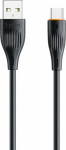Kabel USB T-Phox USB-C - 1 m Czarny (TPRZ008325)