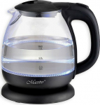 Feel-Maestro Electric Kettle Glass 1l 1100W MR-055-BLACK