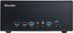 Shuttle XH610G2 S1700 H610 BLACK 180W, GLN HDMI DISPLAY-PORT
