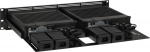 Rackmount.IT PA-Rack - Mounting kit for network devices - Rack mountable - Jet Black - 1.3U - 48.3 cm (19")
