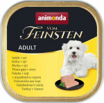 Animonda Dog Vom Feinsten Adult turkey with yellow cheese 150g