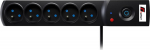 Surge protector Getfort 5P 3m Czarna