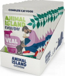 Animal Island NEW JELLY EVERYDAY 12-PACK SASZETKA 12X85g veal in jelly