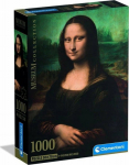 Clementoni Puzzle Compact Museum Leonardo - Mona Lisa 1000 element&oacute;w (37094)