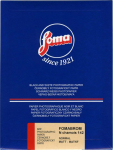 Foma fotopaber Fomabrom 142 N Chamois 30.5x40.6cm 10 lehte