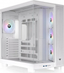 Geh Thermaltake View 380 XL TG Midi Tower "ARGB Snow" White retail