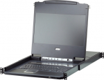 ATE ATEN CL6708MW - KVM-Console KVM-Switch - 8 Anschl&uuml;sse - USB - Swiss - 43.9 cm (17.3")