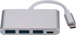RoGer AD15641 USB-C Hub - Splitter 3 x USB 3.0 / USB-C