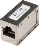 INTELLINET Kupplung RJ45 Cat5e 8P8C Bu/Bu FTP silber