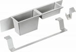 Deante Magnetic Accessory Kit - brushed steel (ZZMK011O)