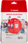 Canon Pg-560Xl Black And Cl-561Xl, Colour Ink Cartridge + Photo