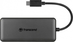 TRANSCEND CARDREADER TS-HUB5C 3-PORT HUB, 1-PORT PD,SD/MICROSD (USB-C)