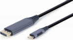 Gembird USB-C 3.0 do DisplayPort 1.8m (szary)