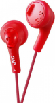 JVC Headphones HA-F160 red