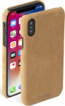 Krusell Broby Cover Apple iPhone XS cognac