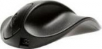 Hippus HandShoeMouse Right Medium - vertical Maus - For right-handers - Laser - 3 Tasten - wirelessly - Wireless receiver (USB)