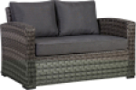 Sofa GENEVA 2-seater, grey