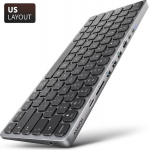 KEYBOARD + I/O HUB 9IN1/0.6M HMC-KB-US AXAGON