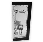 Stealkey Customs Phanteks NV7 x Stealkey Distroplate D-RGB- wei&szlig;