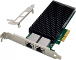 MicroConnect Network Card PCIe x4 X540-T2 Dual-10GbE