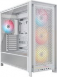 Corsair Frame 5000D RS ARGB PC-Geh&auml;use, Midi Tower, E-ATX, Tempered Glass - wei&szlig;