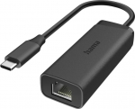 Adapter USB Hama USB-C - RJ-45 Czarny (002003600000)