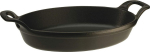 Staub Specialities Auflaufform Gusseisen, schwarz 28 cm oval